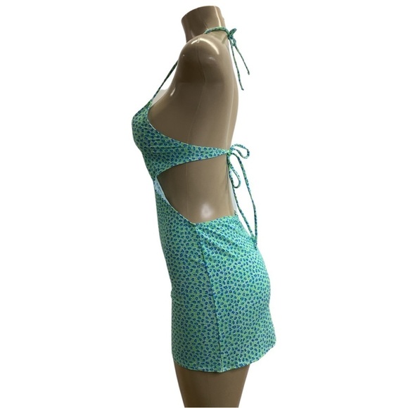 Indecent Proposal by Zuliana mini dress with cut out design and halter tie - Picture 2 of 3